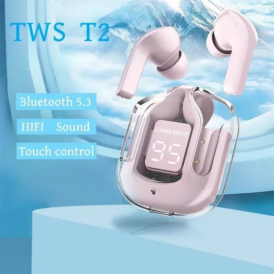 New T2 Bluetooth headset wirel - Audio Music Dj 评论和价格