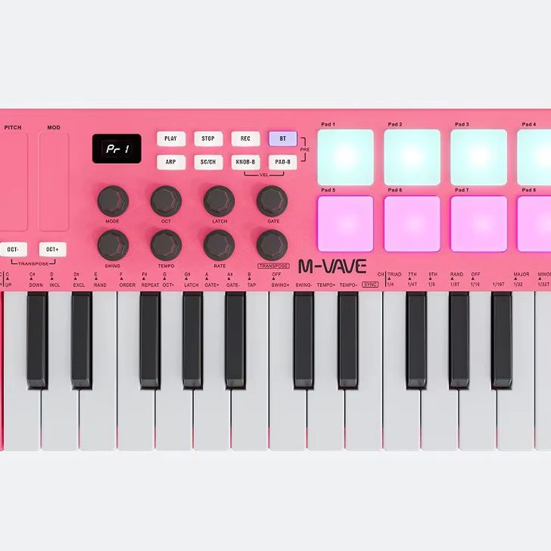 M Vave Smk 25 Portable Midi Ke - Midi Controller Pad 评论和价格