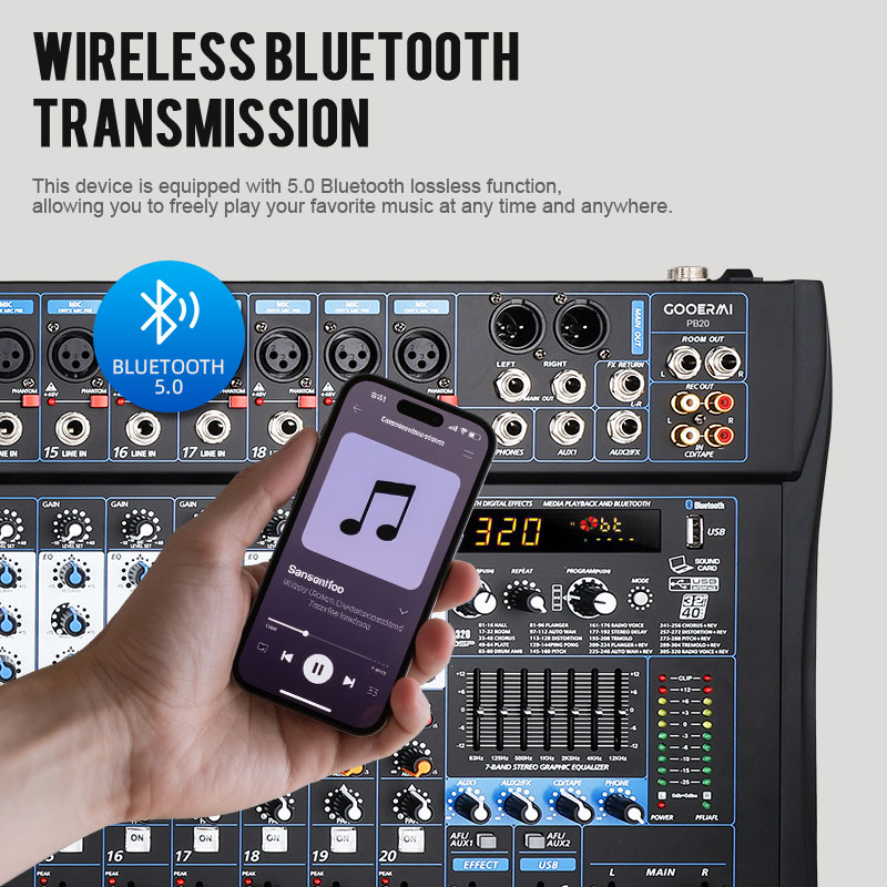 Gooermi PB Series Professional - Audio Music Dj 评论和价格