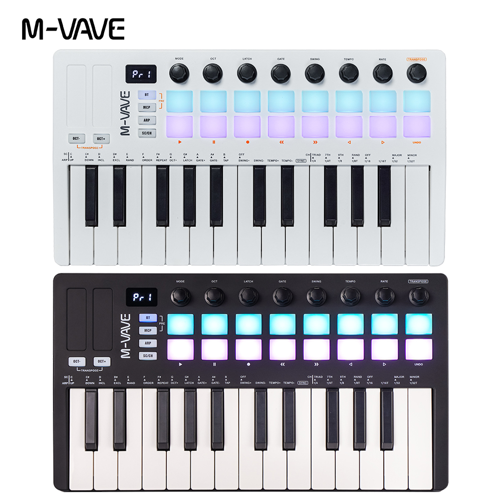 M-VAVE SMK-25 Series MIDI Pad  - Midi Controller Pad 评论和价格